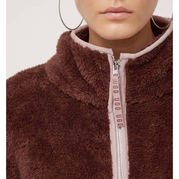 UGG Marlene Sherpa Fuzzy Fur Jacket NWT - Picture 5 of 14